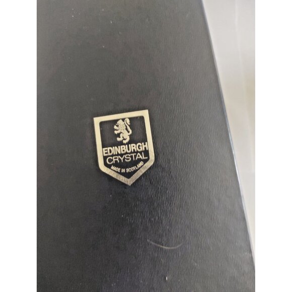 Authentic Scottish Charm: Edinburgh Crystal 6" Bell Robert Burns Auld Lang Syne - Picture 14 of 14